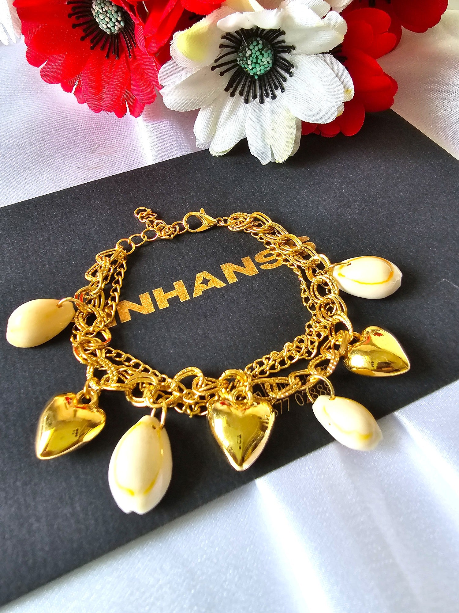 Golden Harmony Charm Bracelet