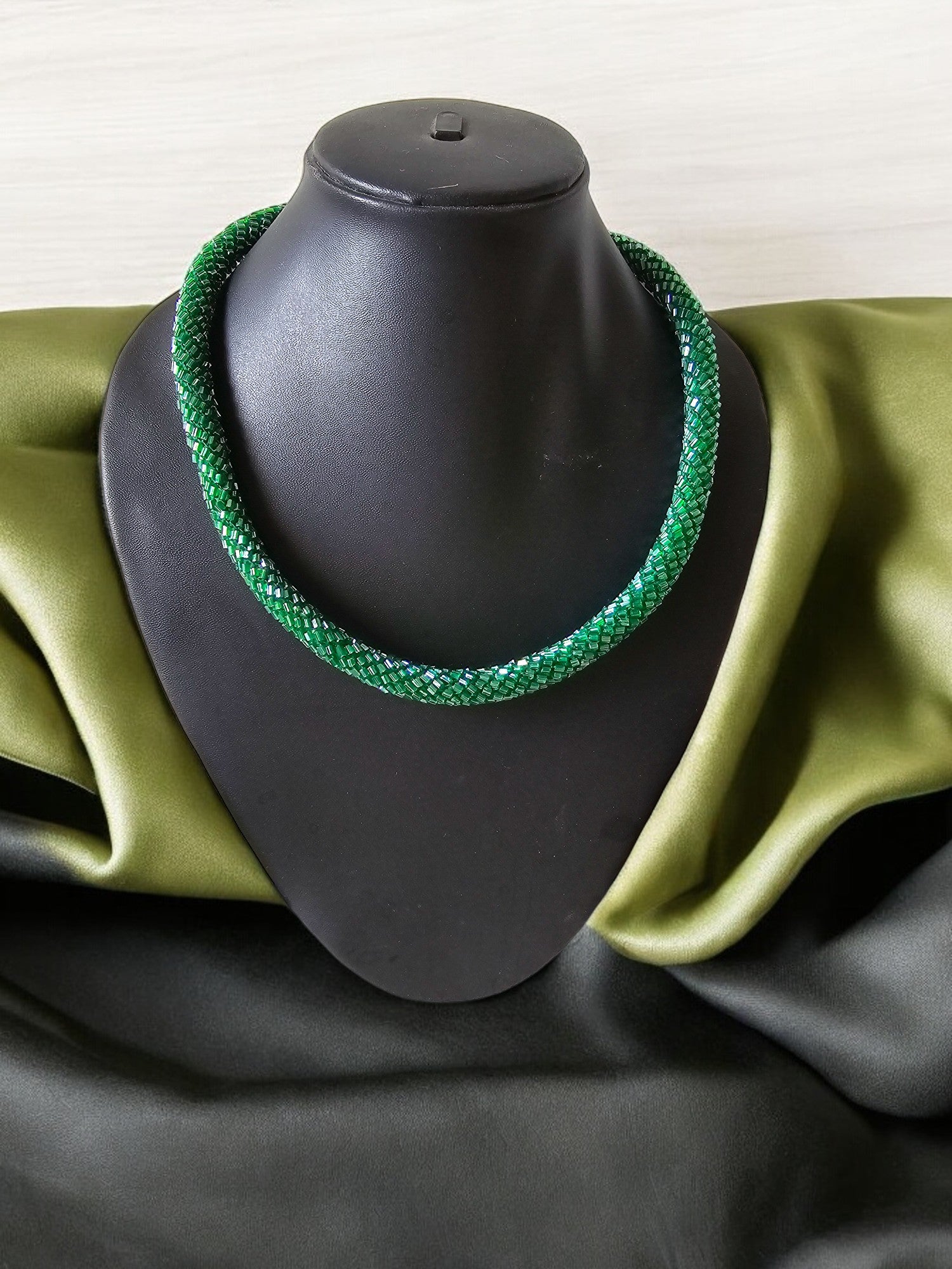 Midnight Radiance Beaded Necklace Set - Rope Necklace - 7 Colours Available in 2 Variants