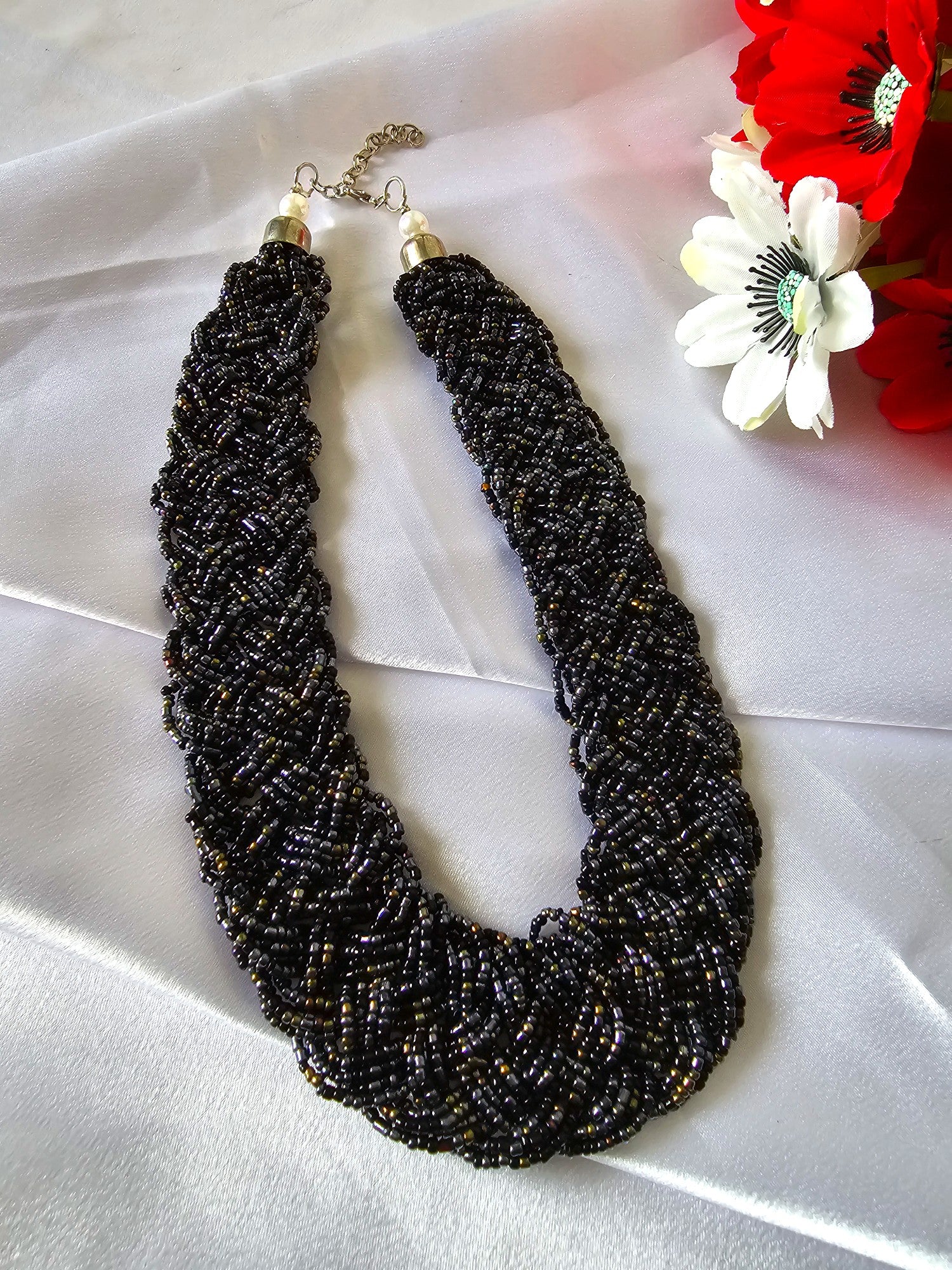 Mirage Crochet Handmade Necklace Set -  2 Variants