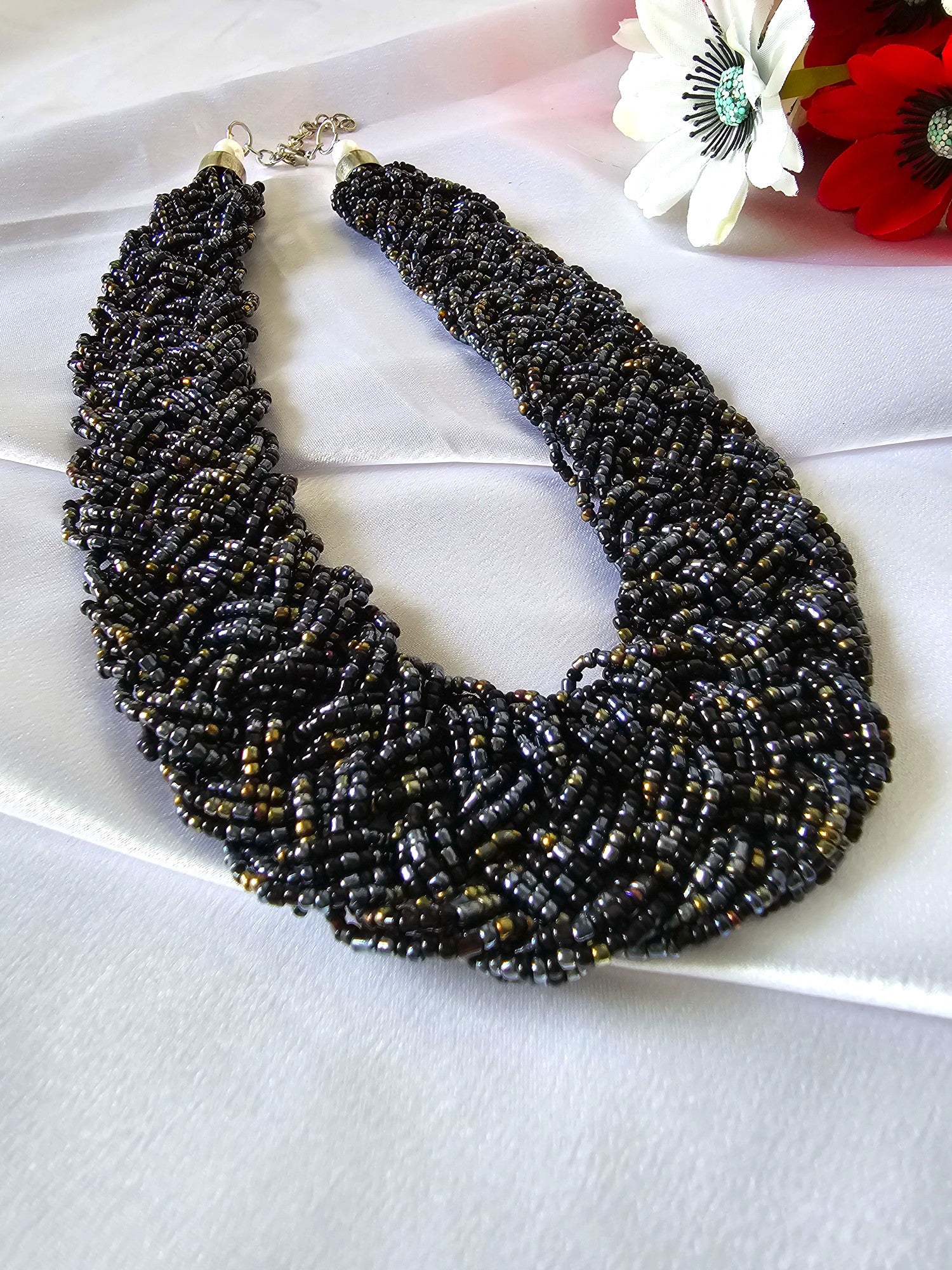 Mirage Crochet Handmade Necklace Set -  2 Variants