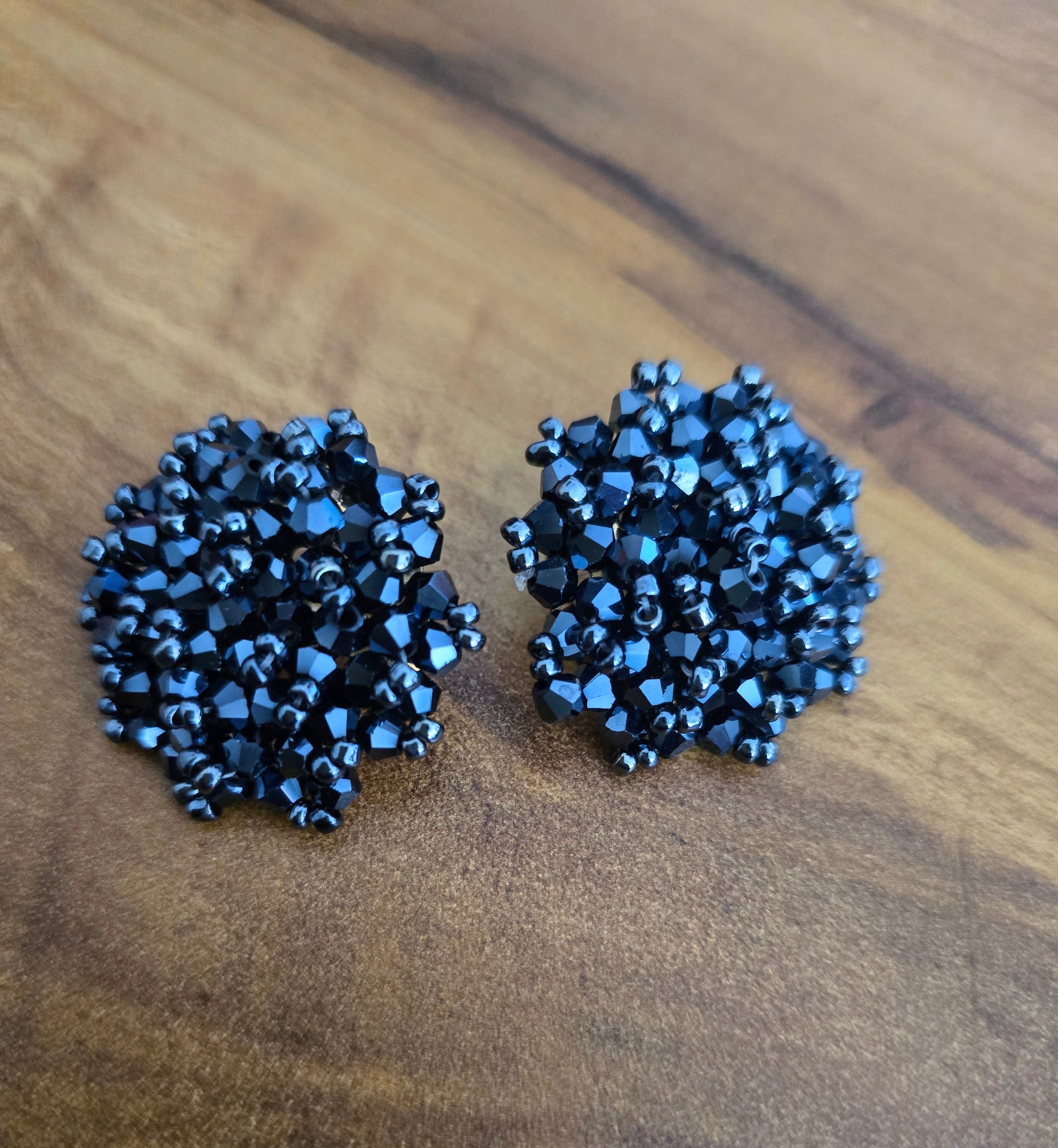 Handmade Midnight Sparkle Earrings