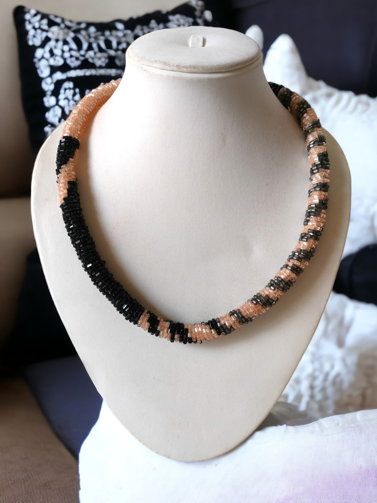 Dusky Glam: Handmade Choker Necklace