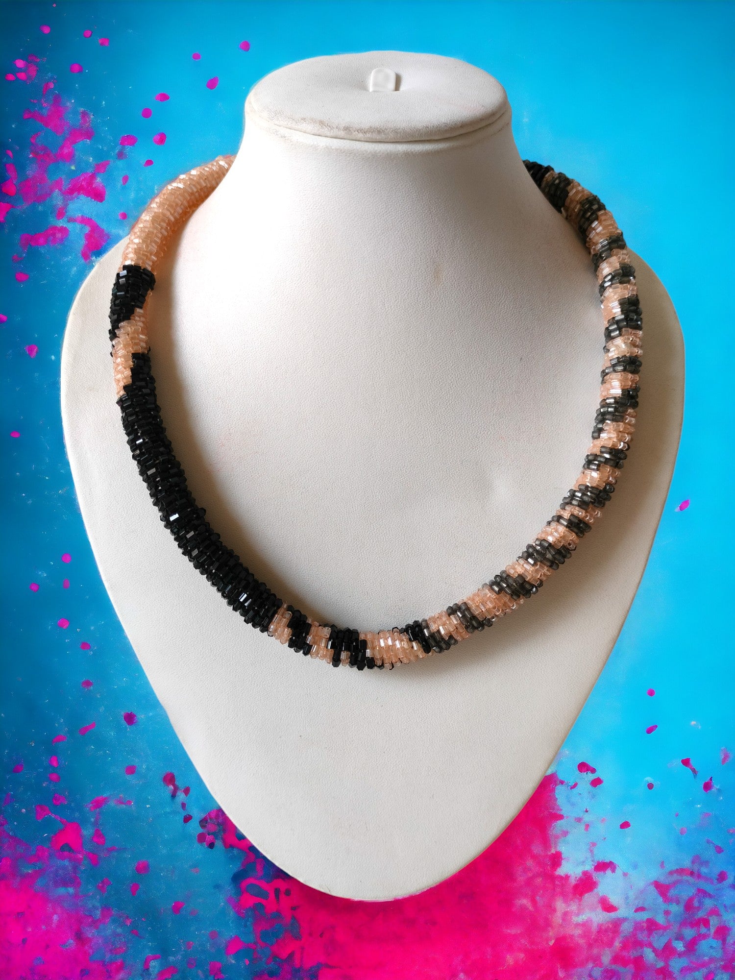 Dusky Glam: Handmade Choker Necklace