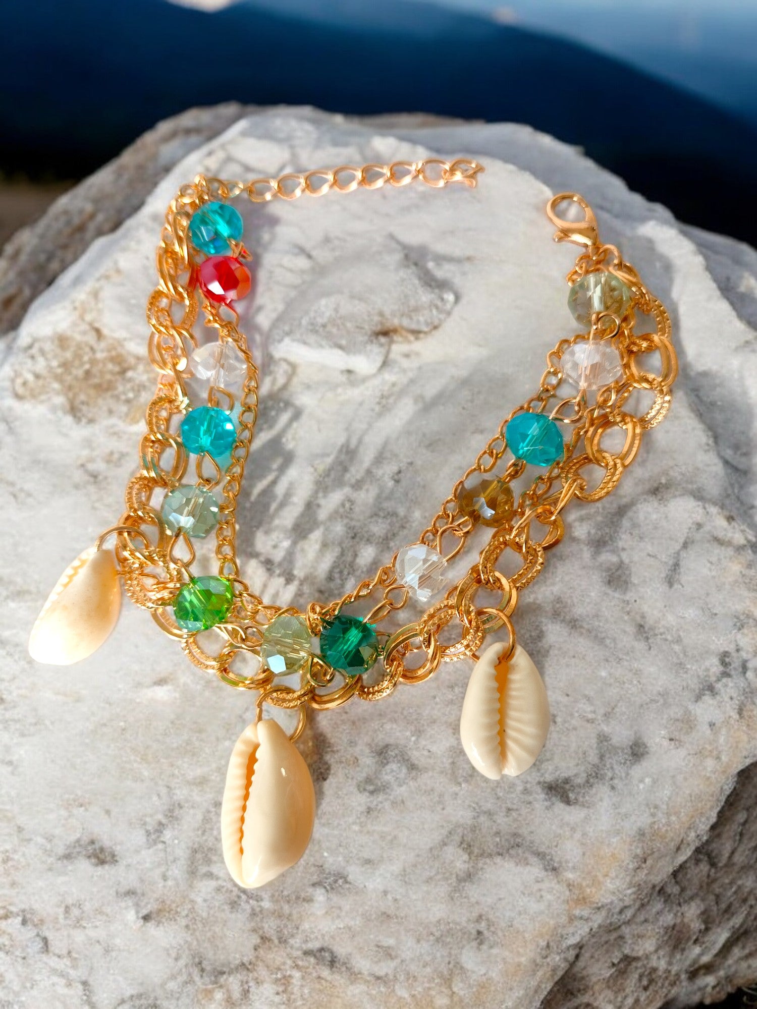 Coastal Charm Multi-Layer Bracelet