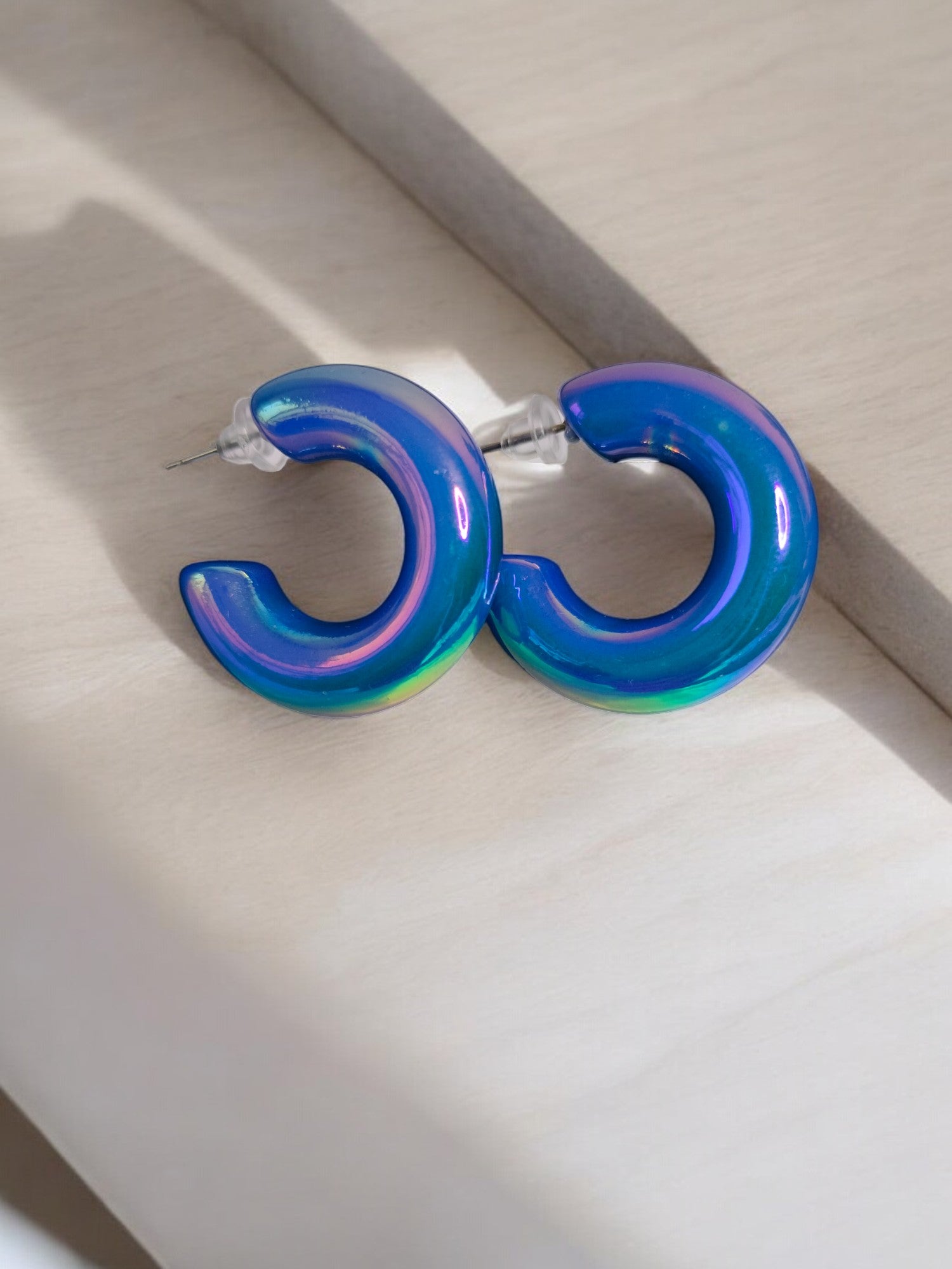 Mystic Aura Hoop Earrings