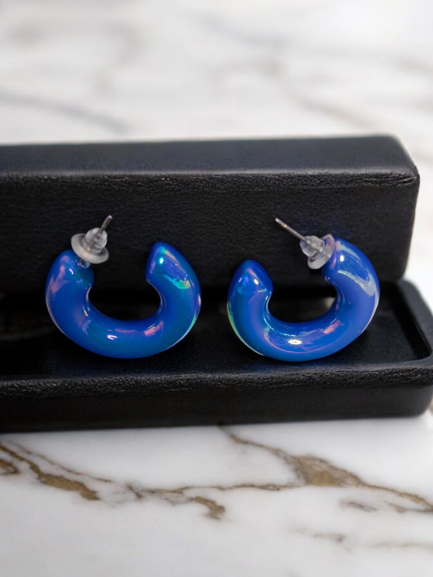 Mystic Aura Hoop Earrings