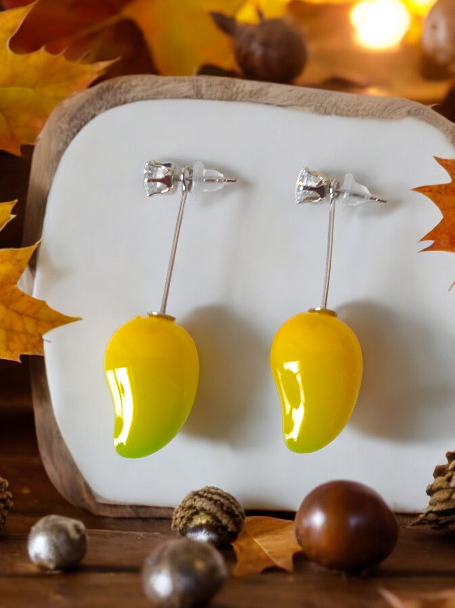 Mango Bliss 2-in-1 Earrings