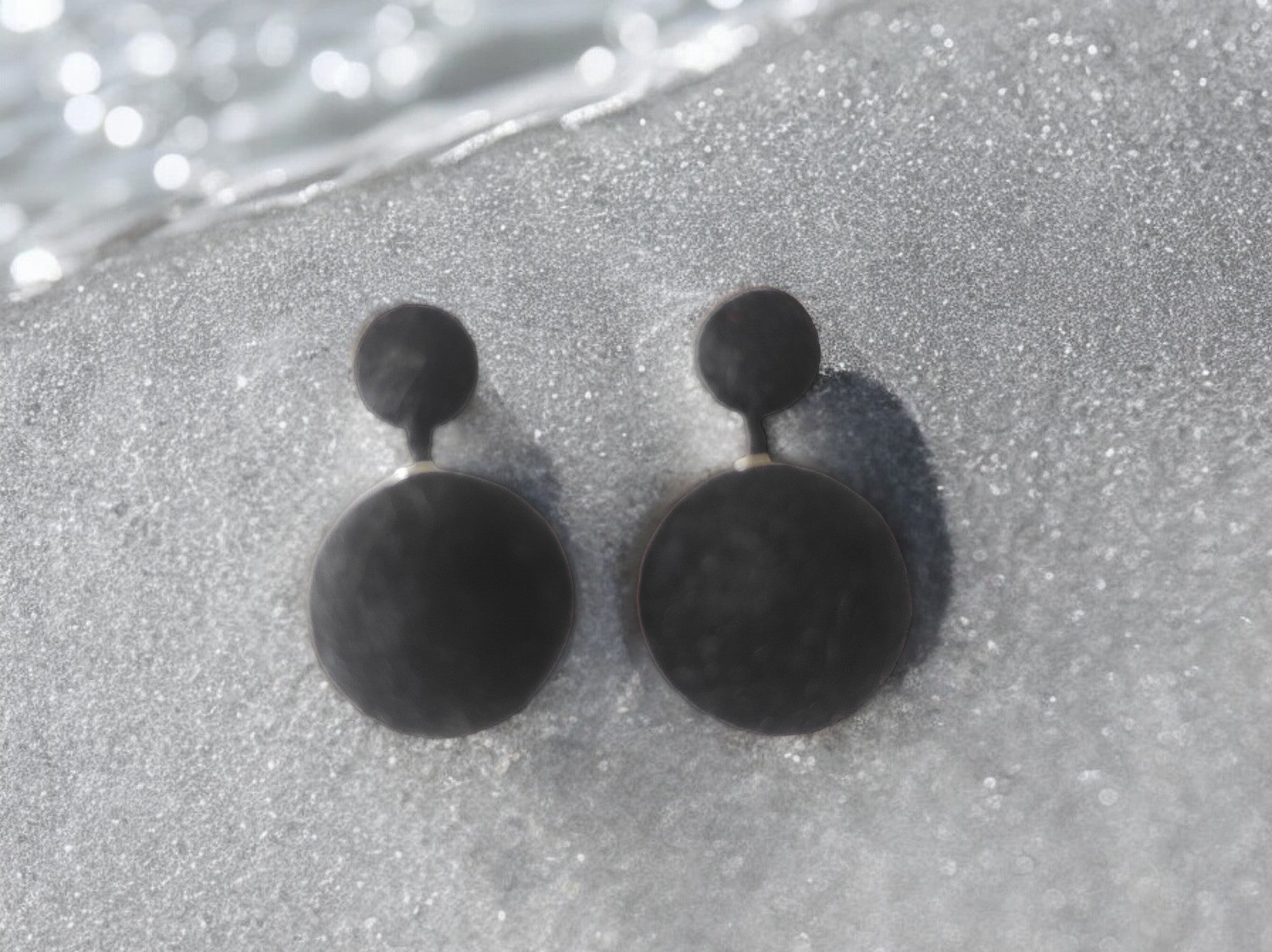 Midnight Spheres Earrings