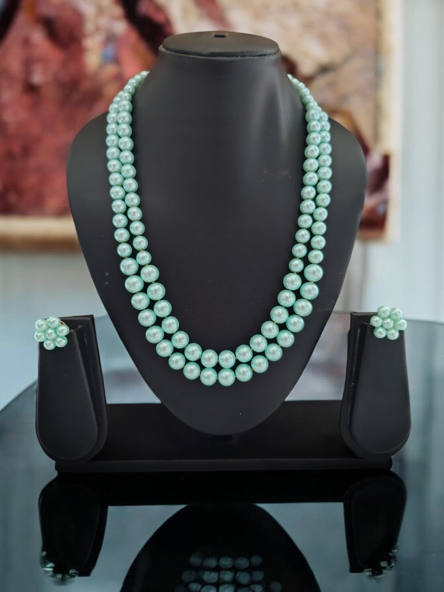 Radiant Grace Pearl Set (Double Layered Pearls) - 15 Colours Available