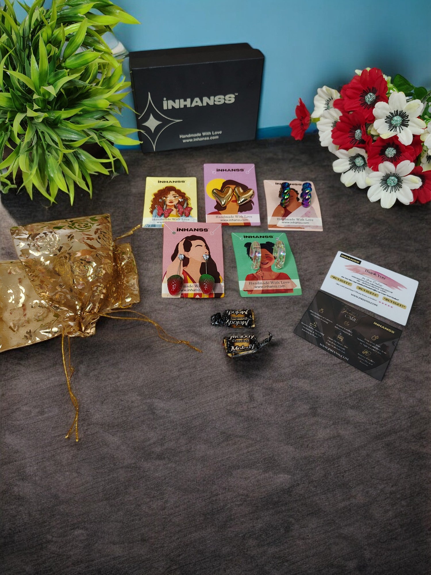 Vibrant Joy Daily Wear Earring Collection -Premium Gift Hamper