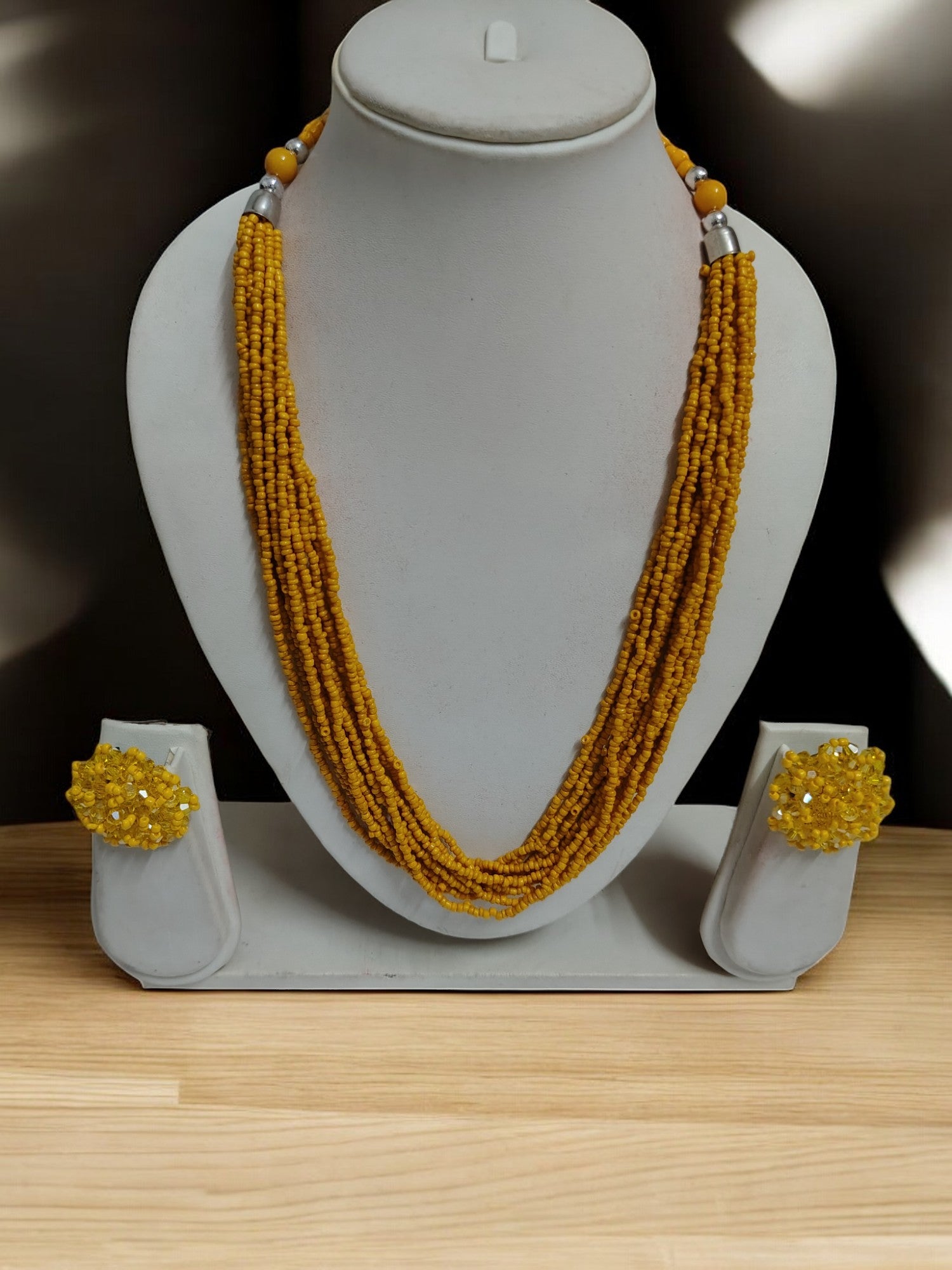 Bloom Handmade Beaded Necklace Set - 12 Layers - 10 Colours Available