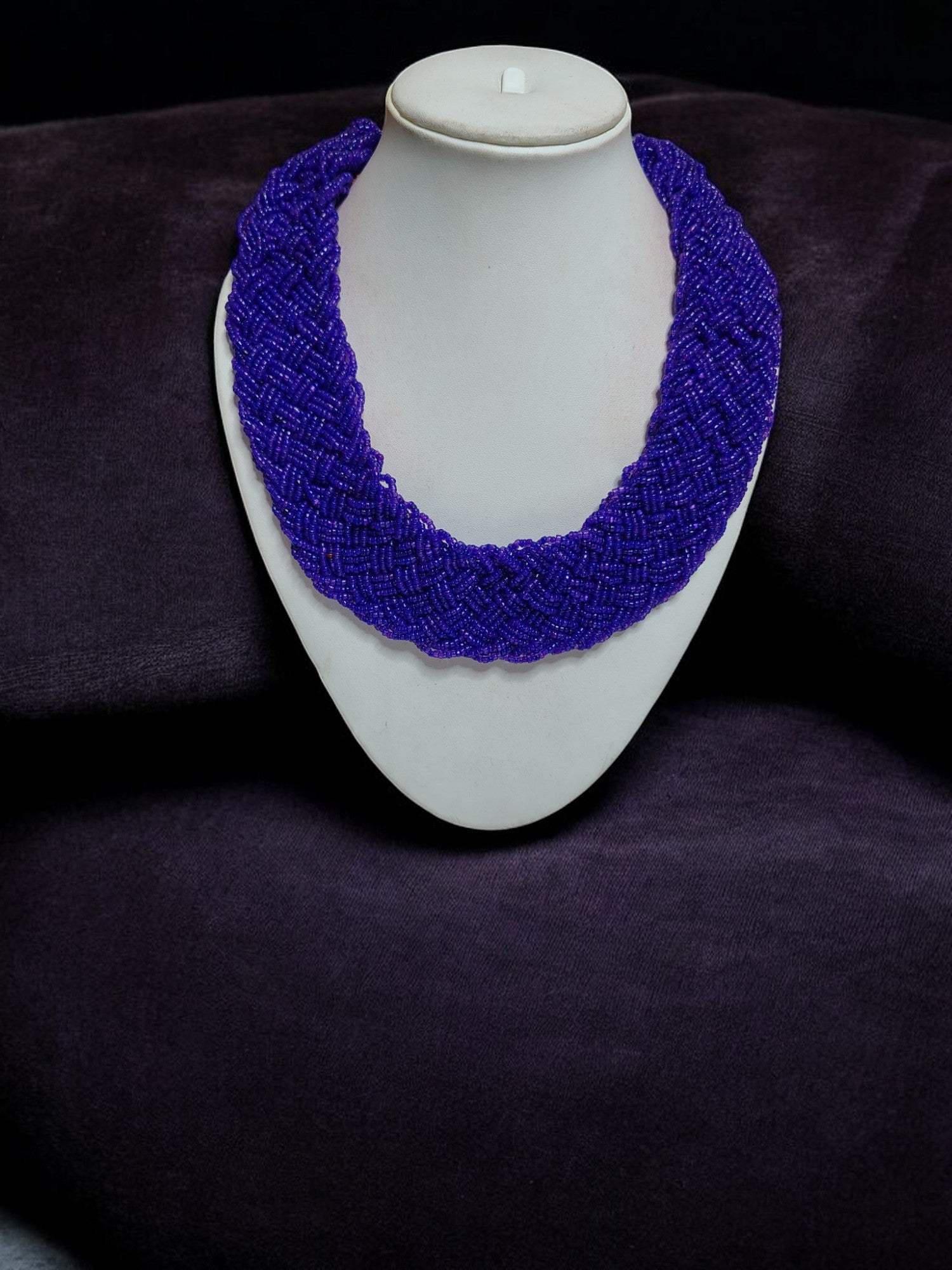 Handmade Beaded Choker Style Sets- 6 Colours Available in 2 Variants