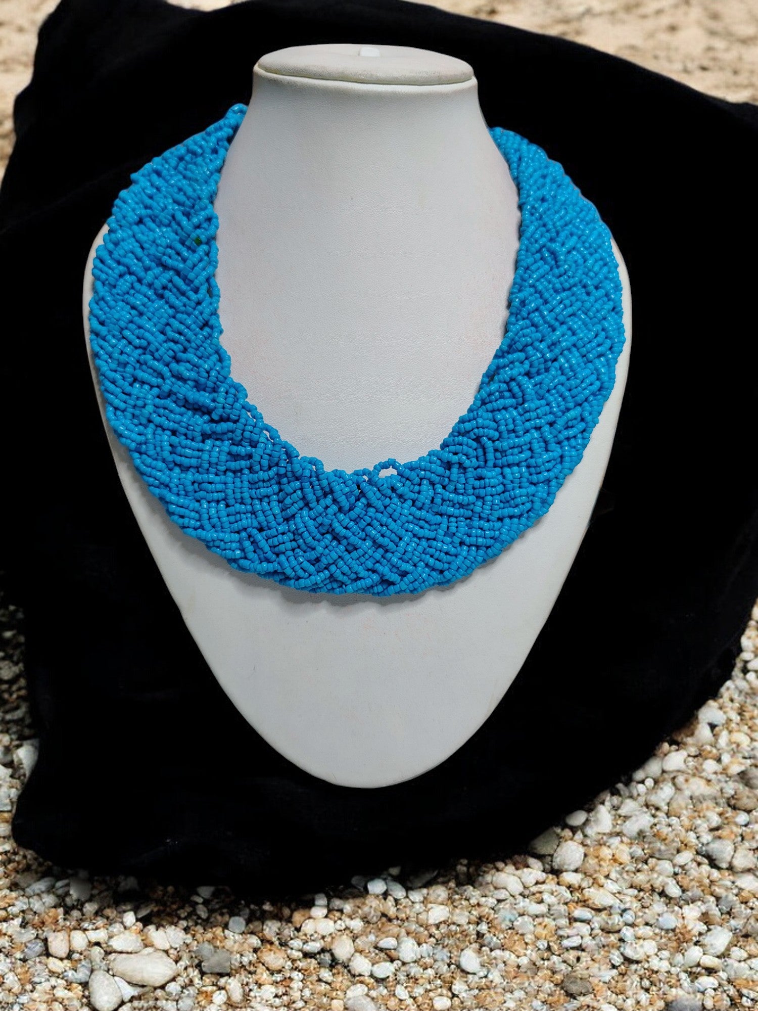 Handmade Beaded Choker Style Sets- 6 Colours Available in 2 Variants