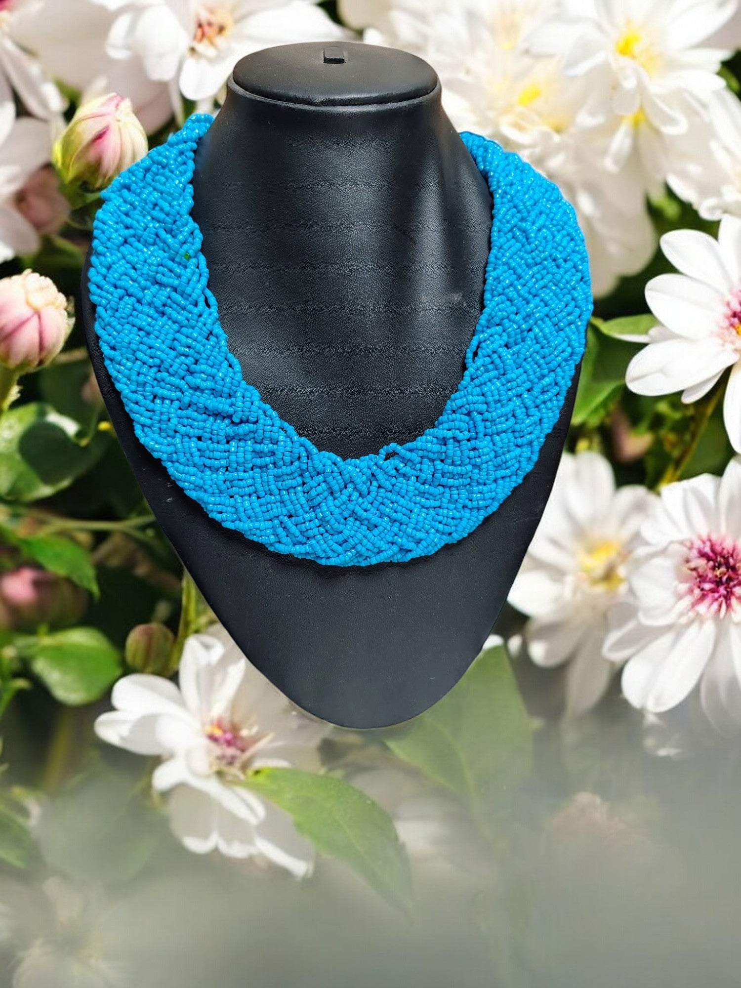 Handmade Beaded Choker Style Sets- 6 Colours Available in 2 Variants