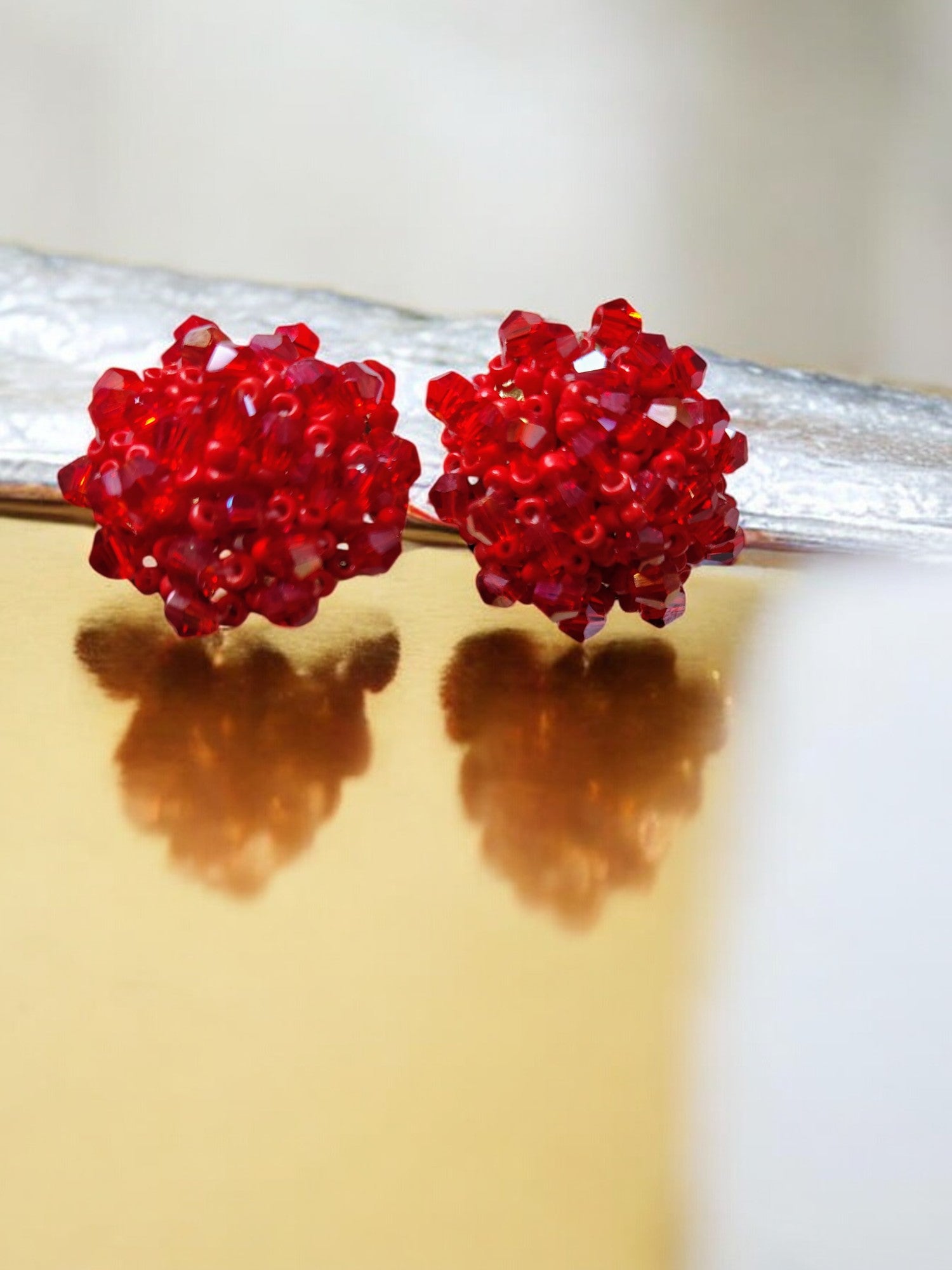 Small Statement Studs  Earrings - 6 Colours Available