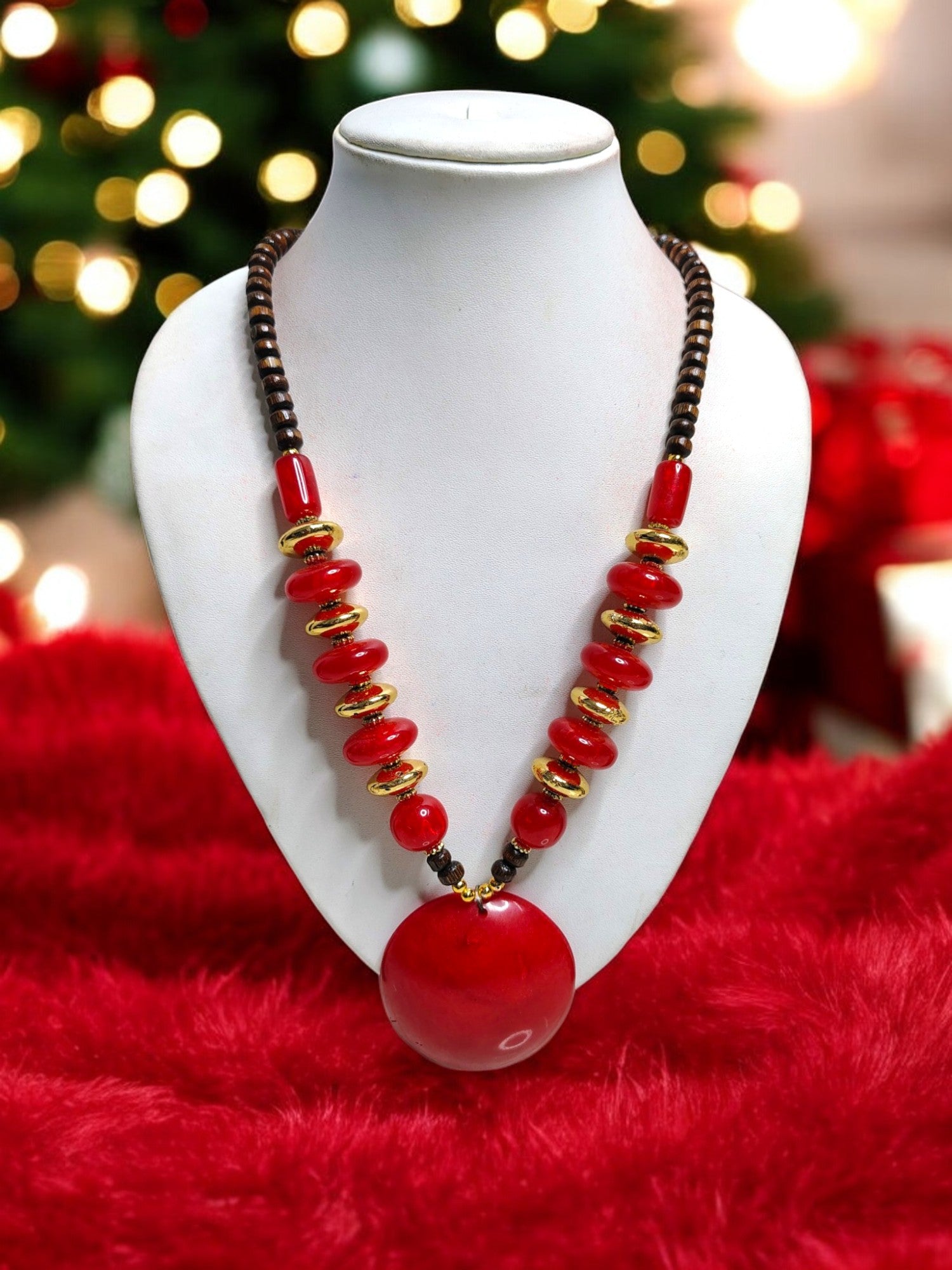 Scarlet Radiance Necklace