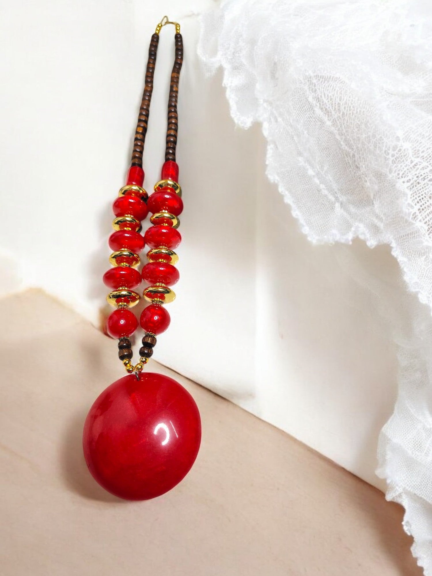 Scarlet Radiance Necklace