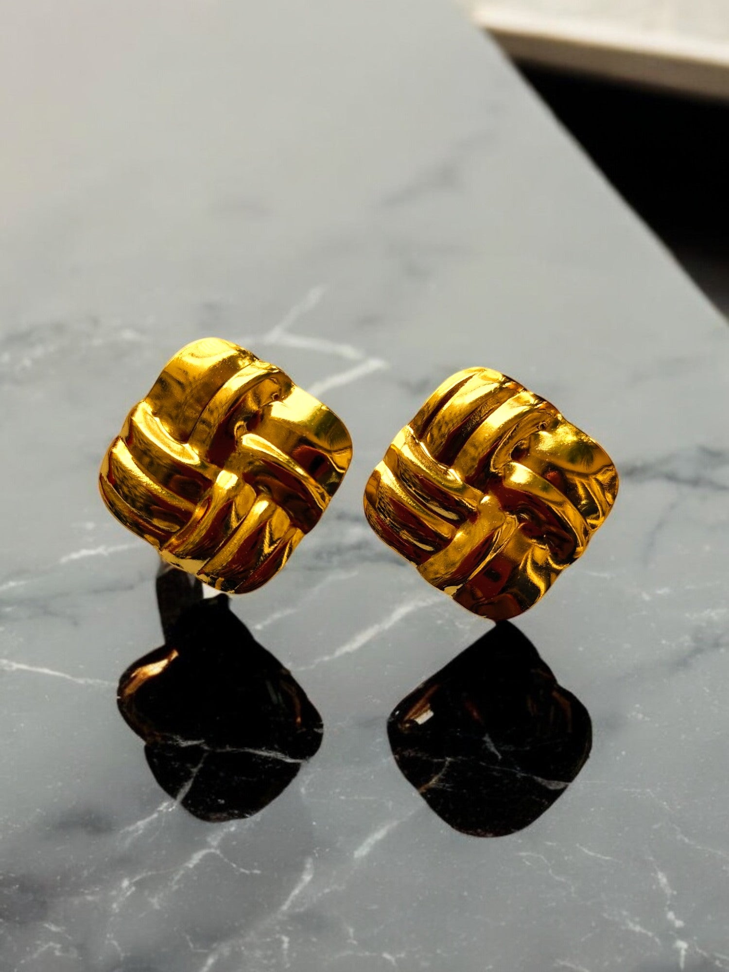 Sunehri Gold Plated Anti Tarnish Studs