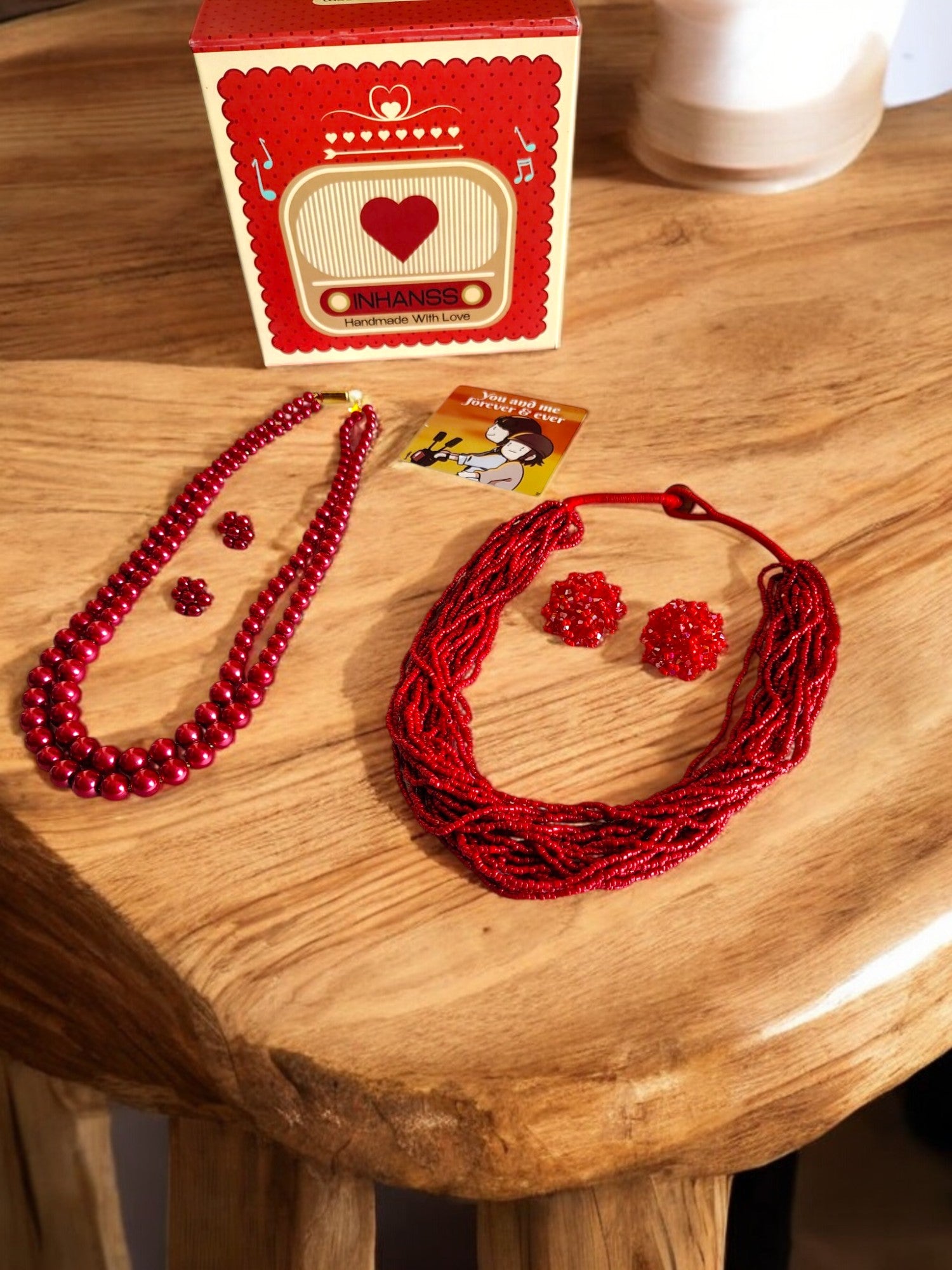 Love For Red - Pearl & Beaded Hamper