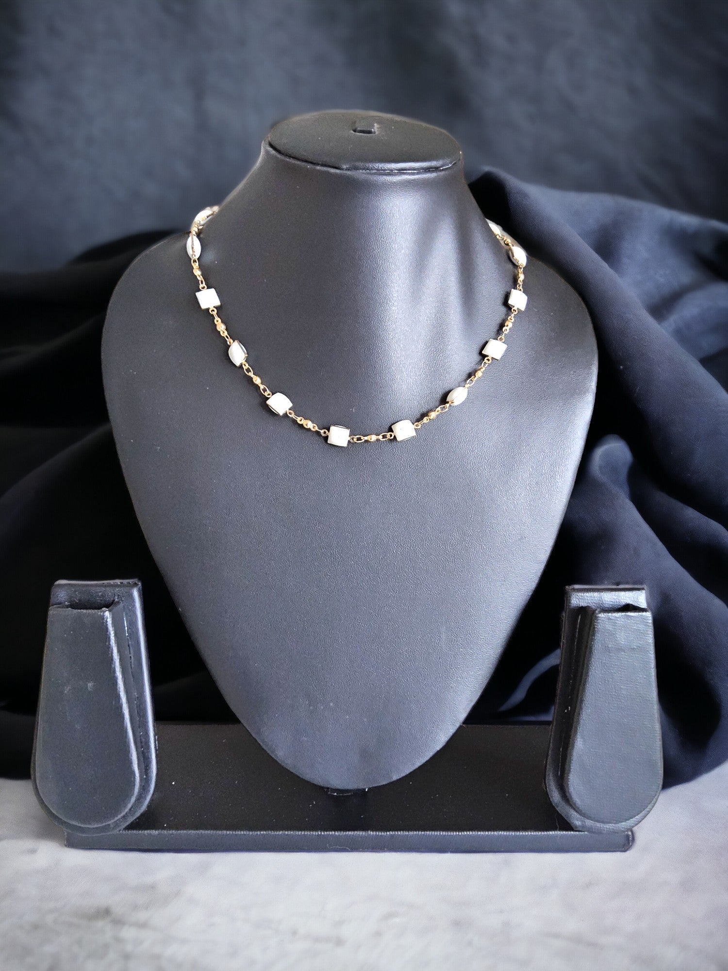 Modern Minimalist Muse Necklace-Anti Tarnish & Handmade