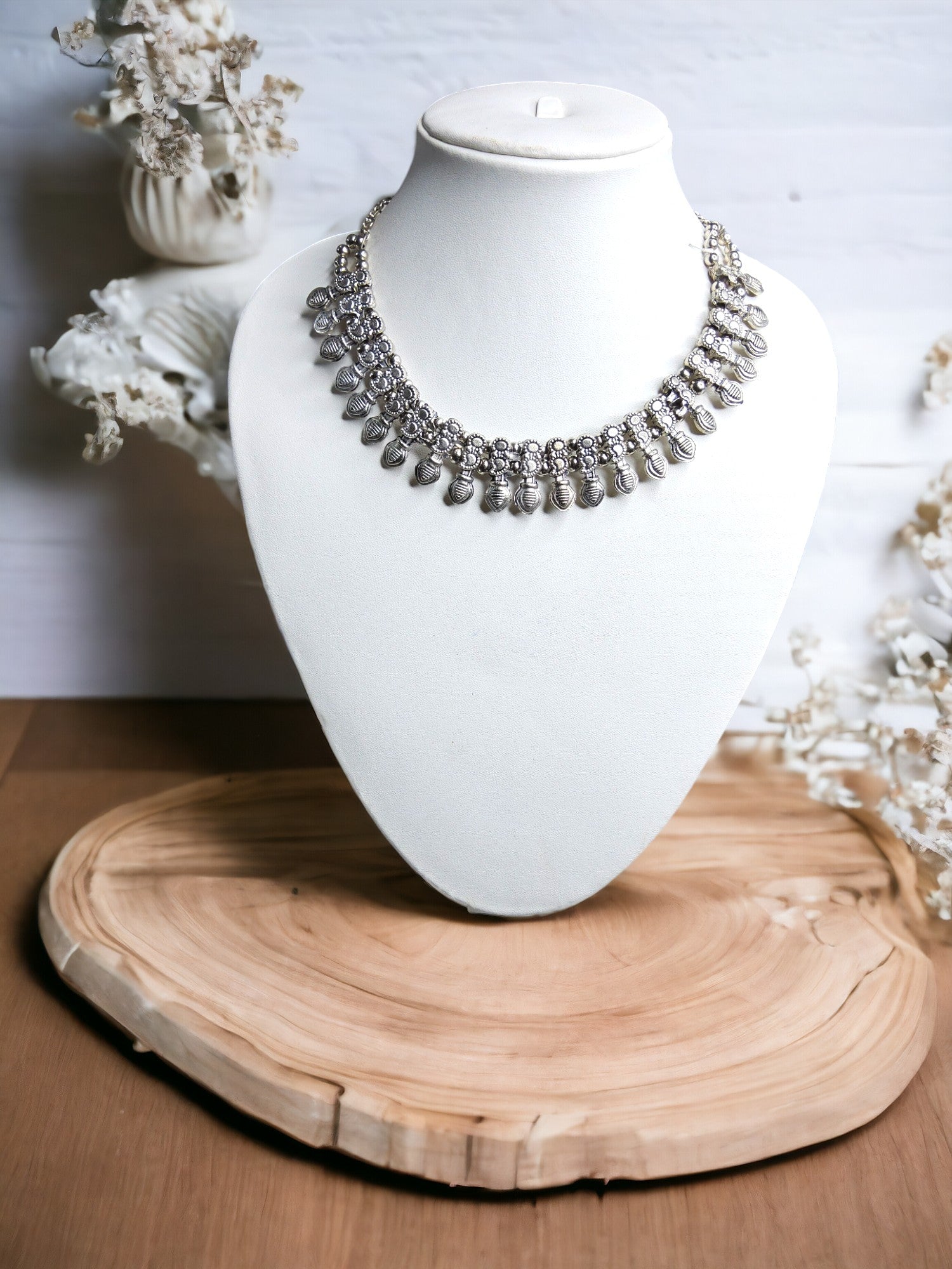 Ethereal Cascade Choker Necklace