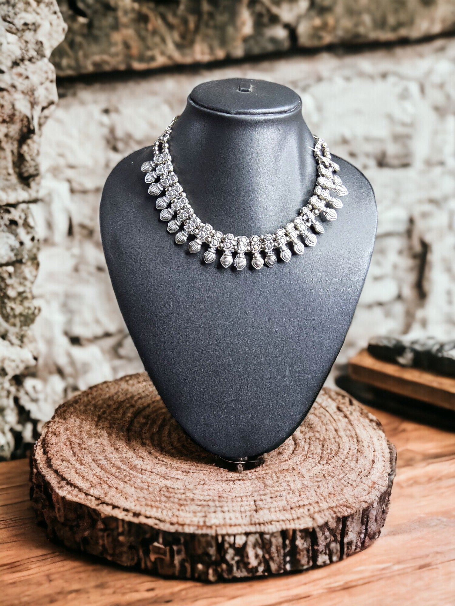 Ethereal Cascade Choker Necklace